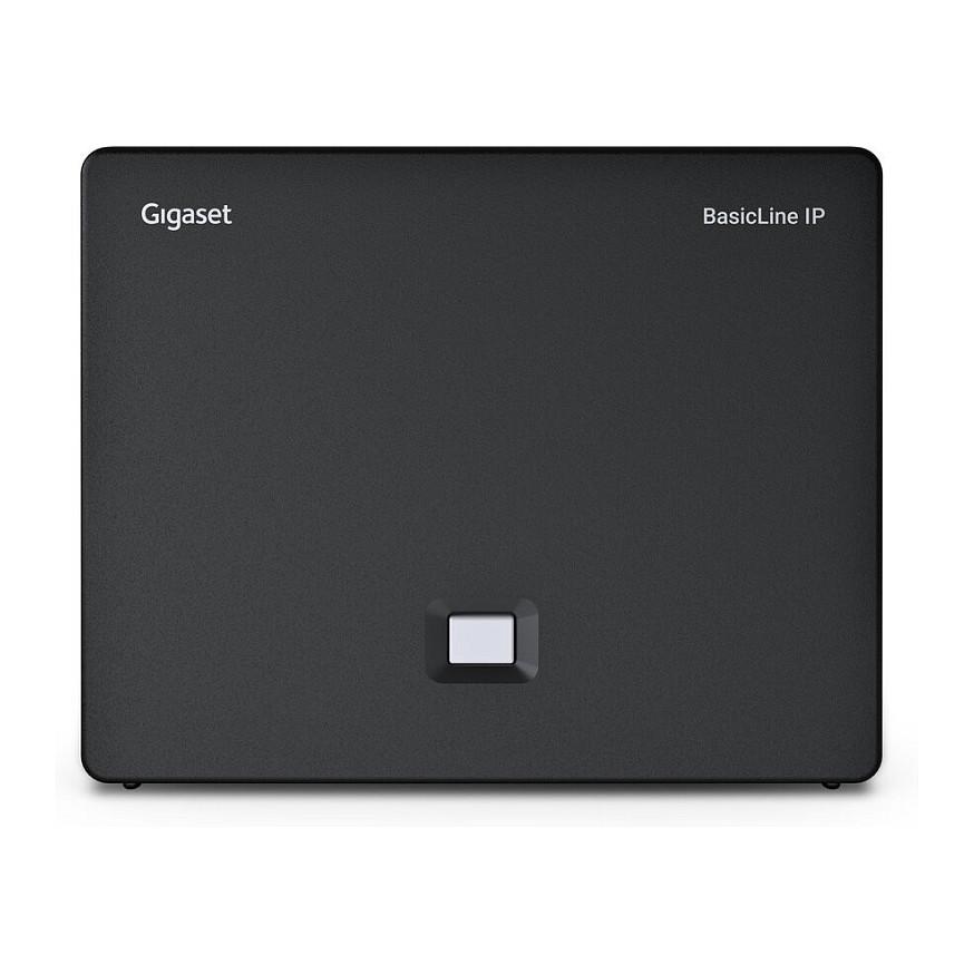 Base Station DECT VoIP Gigaset BasicLine IP, 4 llogari SIP, deri në 4 thirrje njëkohësisht, USB-C, LAN - Zezë - 2