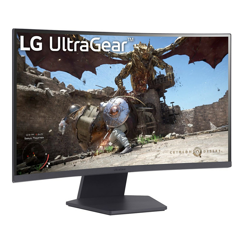 Monitor Gaming LG UltraGear 27GS60QC-B / 27" / QHD VA Curved / 180Hz / 1ms / HDMI+DisplayPort - Zezë - 3