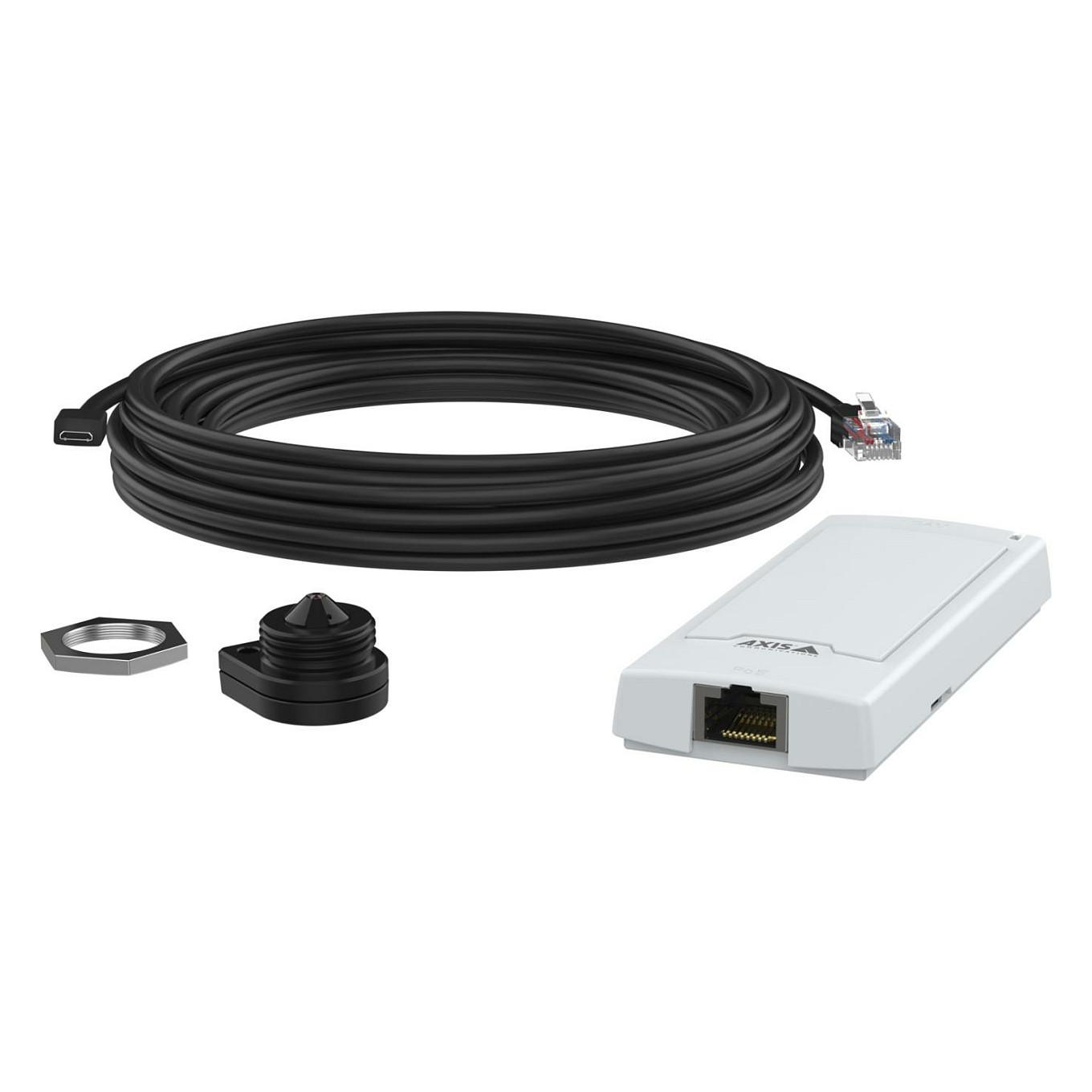 Kamerë Sigurie IP CCTV Axis P1265 Mk II, 1080p, 3.7 mm, 91°, PoE, M12 - Bardhë - 3
