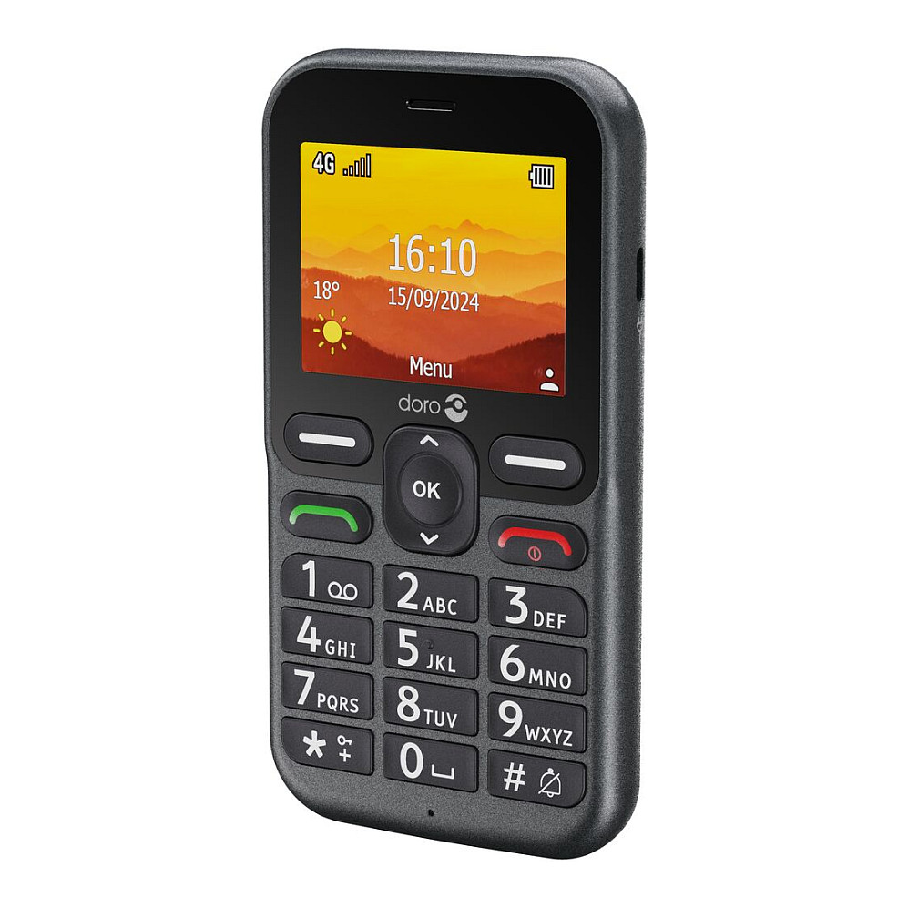 Telefon Doro Leva L10 - Graphite - 5