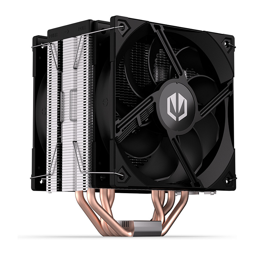 Ftohës për Procesor ENDORFY Fera 5 Dual Fan / 120mm / Air Cooler – Zezë - 10