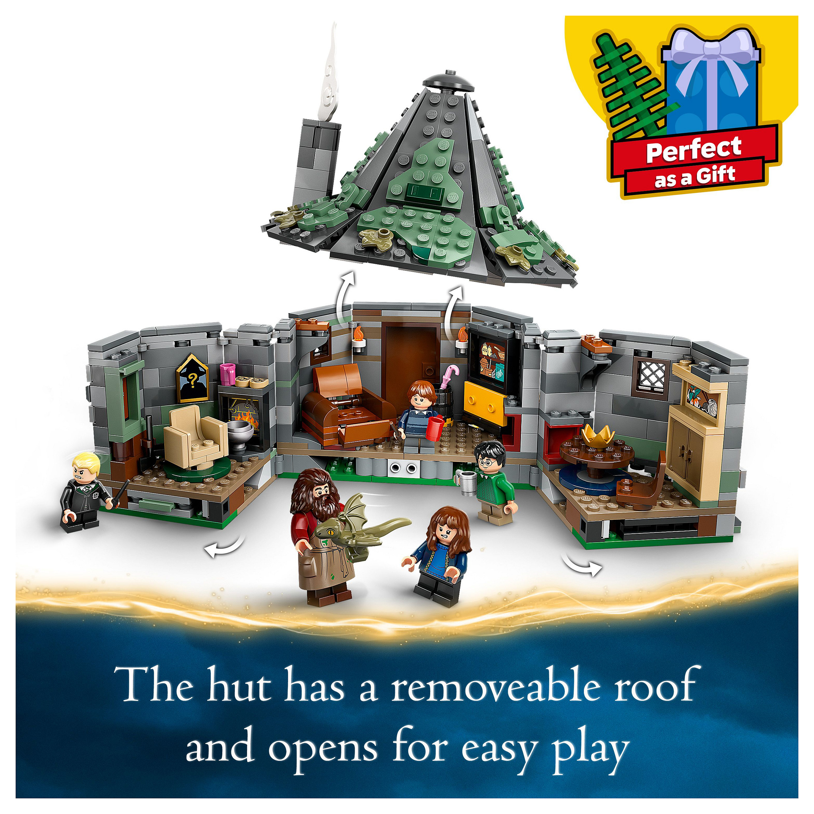 Lodër LEGO Harry Potter - Strofa e Hagrid - 26