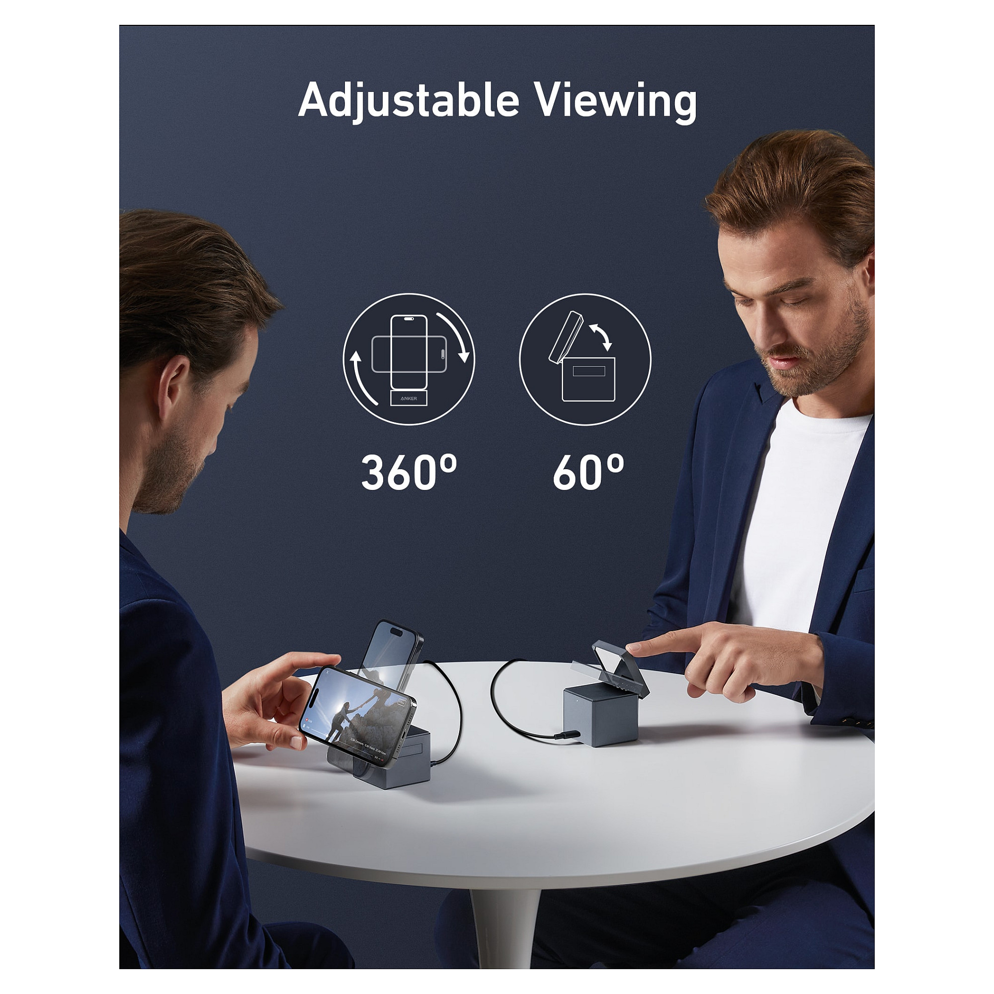 Anker 3-in-1 Charge Cube MagSafe / Apple 15W – Gri - 8