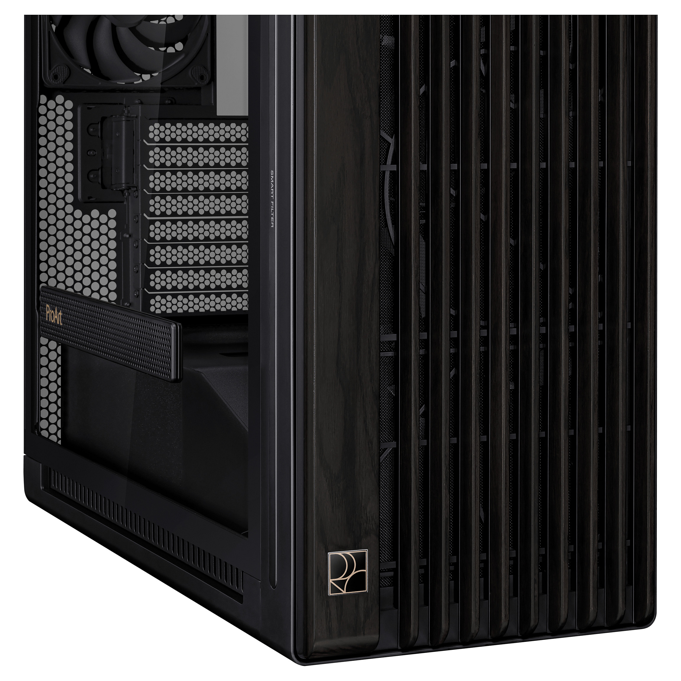 Kasë Asus ProArt PA602 Wood TG PWM -Zezë - 15