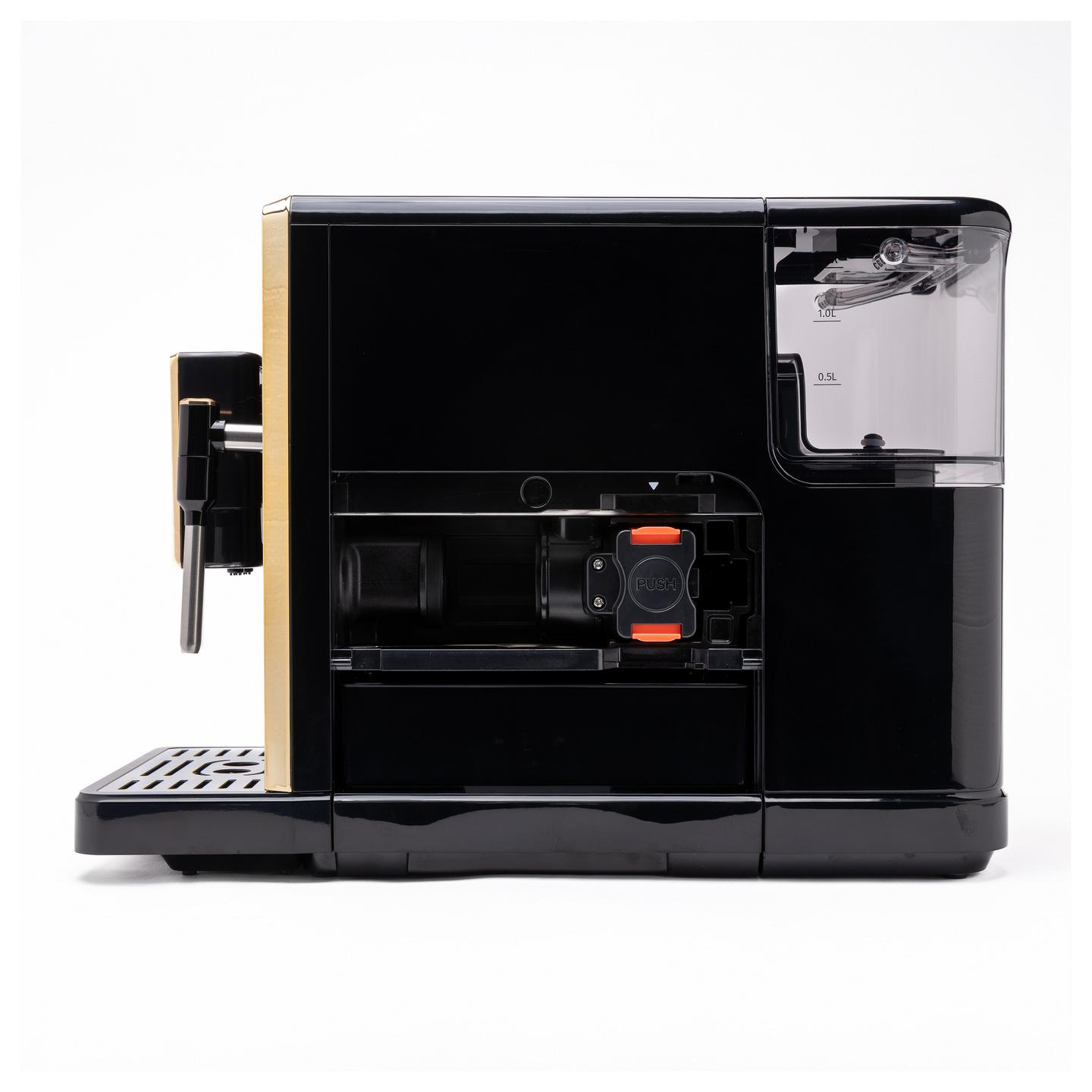 Aparat për Kafe TORNADO TCM-9008A-GS, 1350 W, 20 bar, Mulli i Integruar, 1.5 L - Zezë/Ari - 17