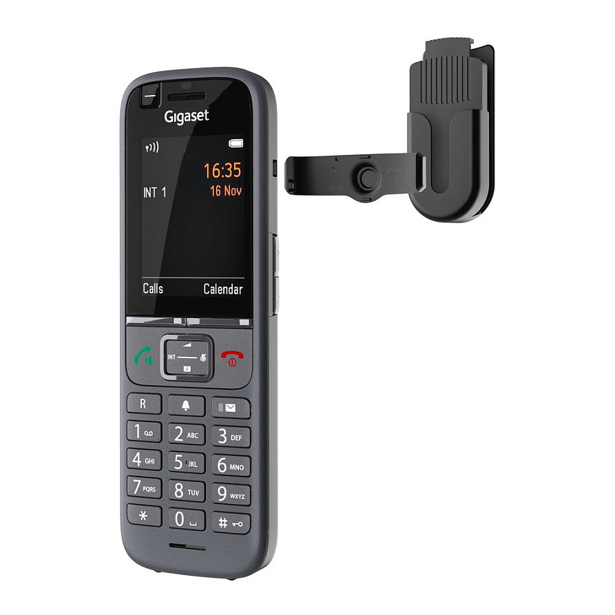 Aksesorë për Telefon Gigaset / Belt Clip S700H PRO / S30852-Z2974-R102 - Zezë