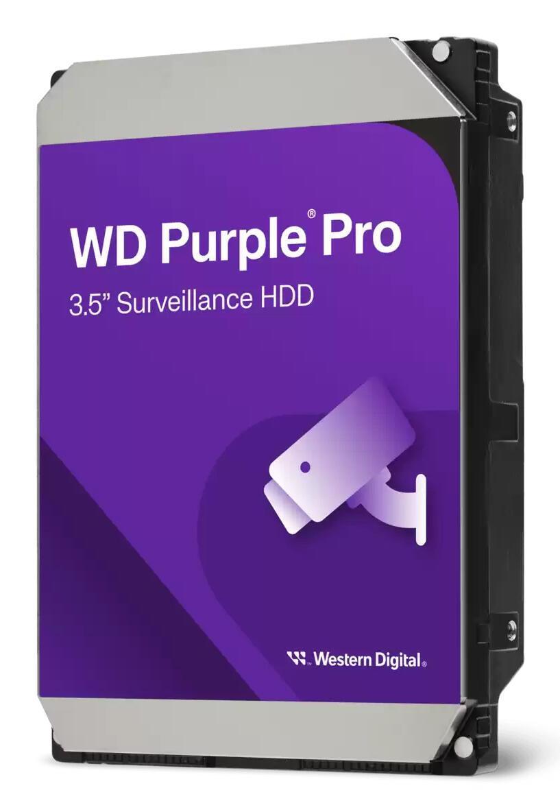 HDD e Brendshme Western Digital Purple Pro / WD122PURP / 12TB / 3.5" / SATA / 7200 RPM / 512MB Cache - 1