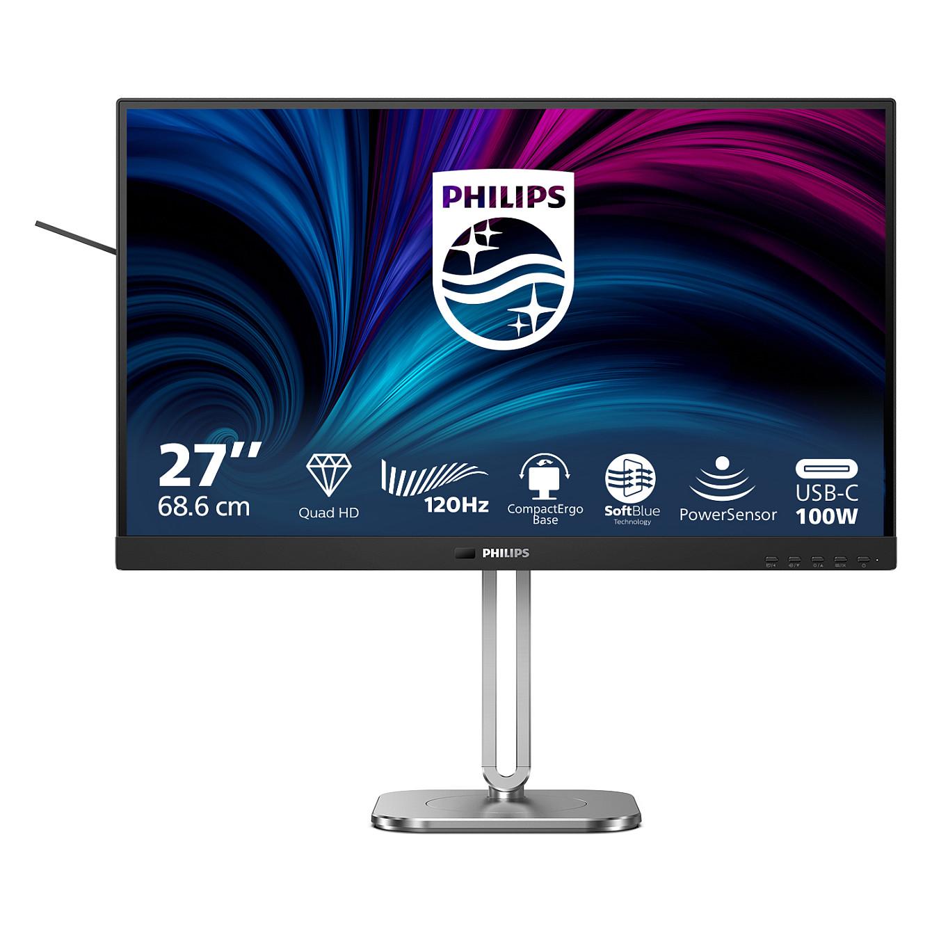 Monitor Philips 27B2U4601 / 27" / QHD IPS / 120Hz / 4ms / HDMI+DisplayPort+USB-C - Hiri - 1