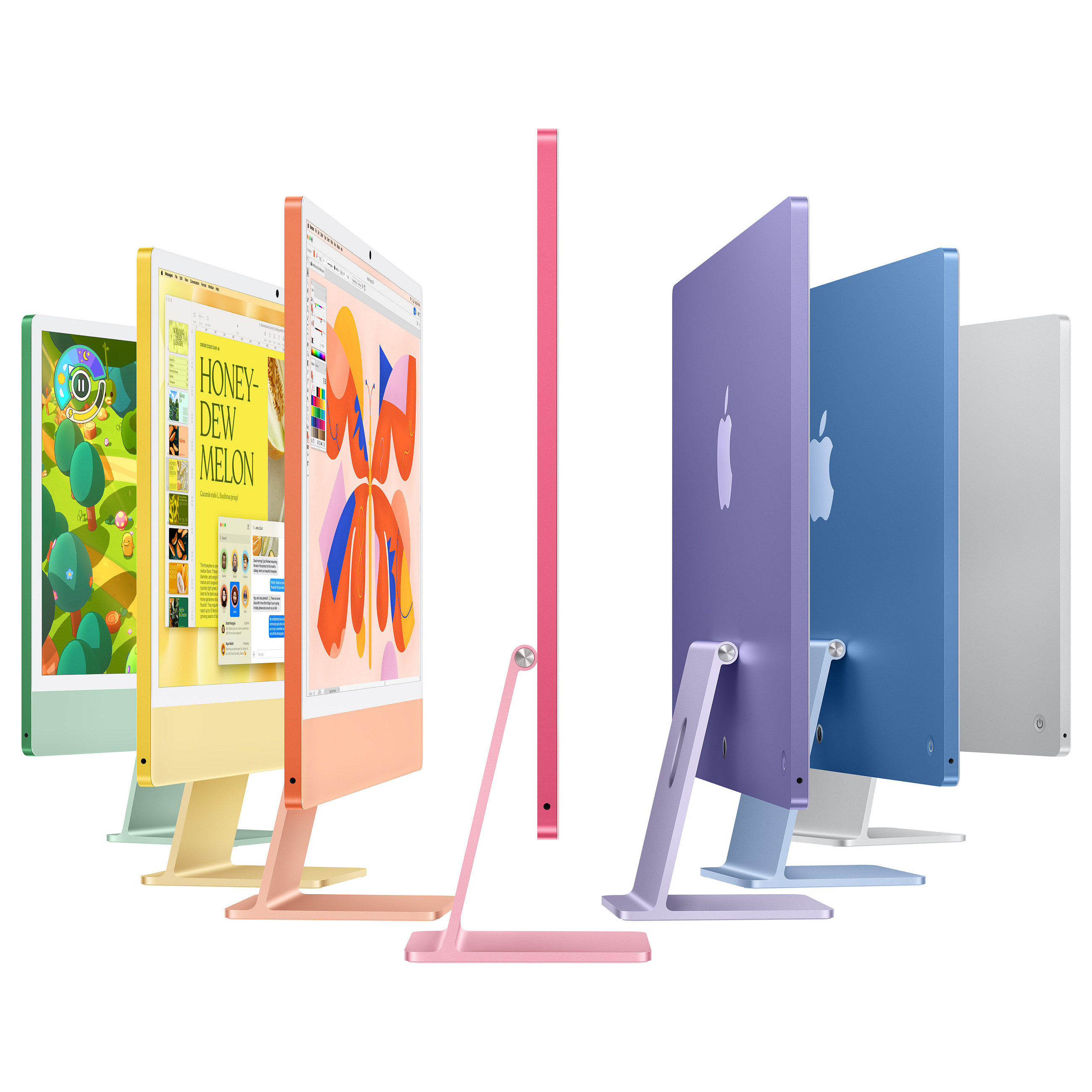 Apple 24" iMac M4 Retina 4.5K / 10CPU / 10GPU / 24GB / 1TB - Blu - 3