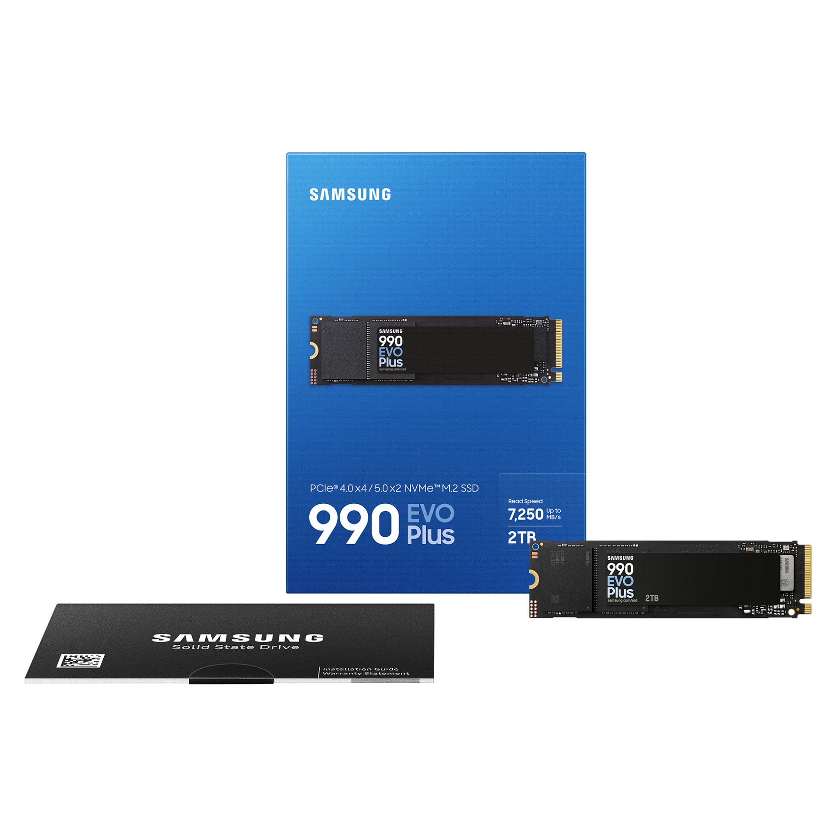 SSD e Brendshme M.2 2TB Samsung 990 EVO Plus NVMe PCIe 5.0 x 2 - 8
