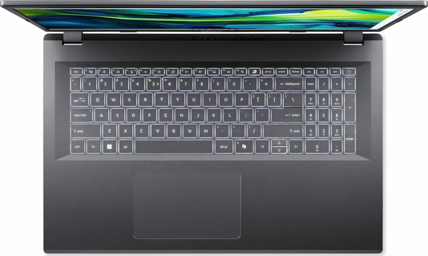 Laptop Acer Aspire 5 A17-51M-58TA, Core 5 120U, 16GB LPDDR5, 512GB, 17.3" FHD IPS 60Hz, Intel Graphics - Hiri - 6
