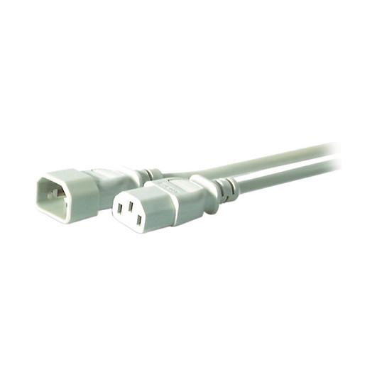 Kabllo Zgjatuese për Energji EFB Elektronik EK507.3 / IEC C14-C13 / 3x1.00 mm² / 250 V / 10 A / 3m - Gri