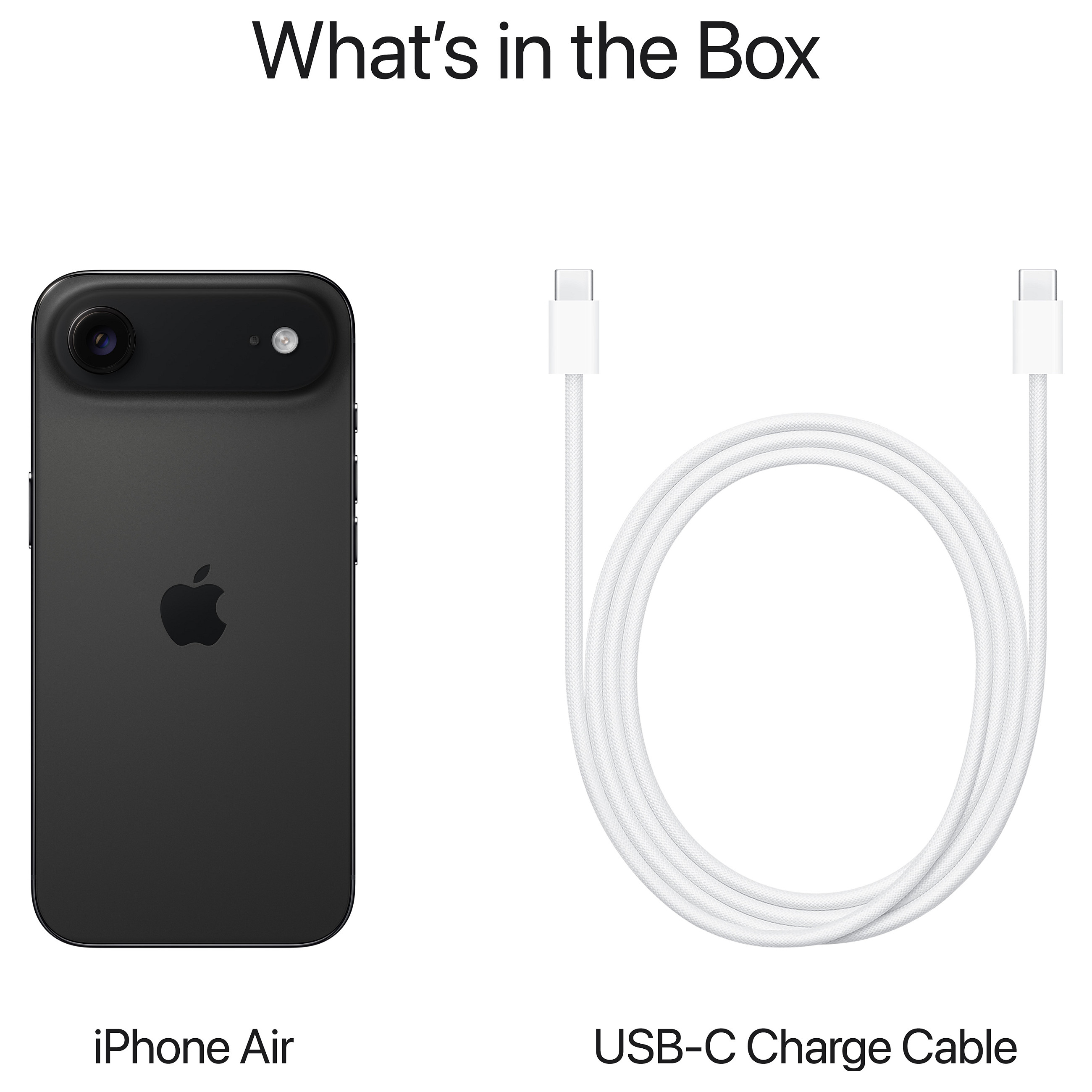 Apple iPhone Air / 256GB – Space Black - 5