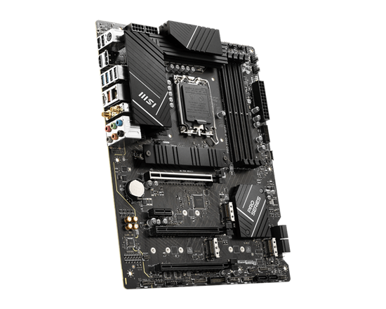 Pllakë Amë MSI PRO Z790-P WIFI / LGA1700 / Z790 / DDR5 / ATX / DP / HDMI / Wi-Fi 6E / 2.5GbE LAN - 2