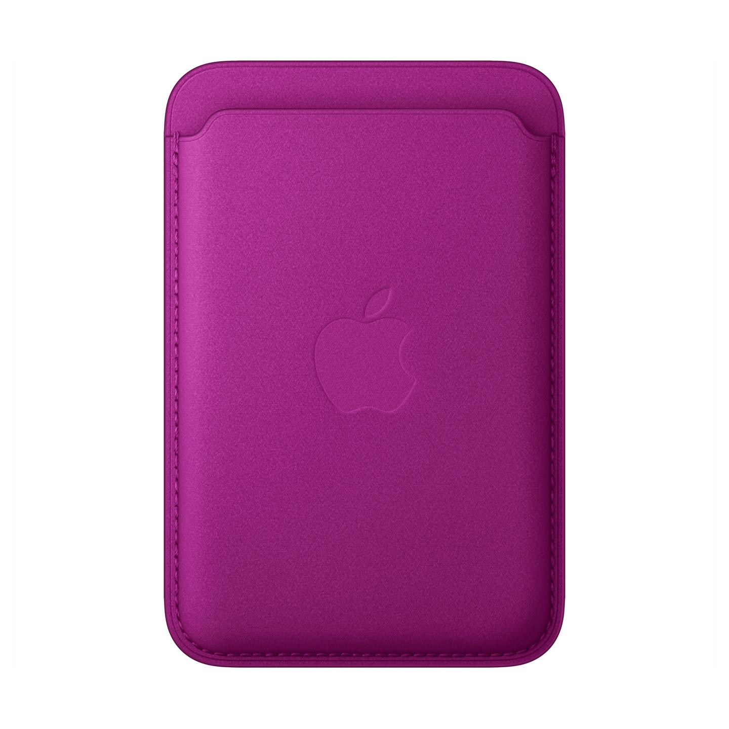 Portofol për Telefon Apple FineWoven, MagSafe, deri në 3 karta - Magenta