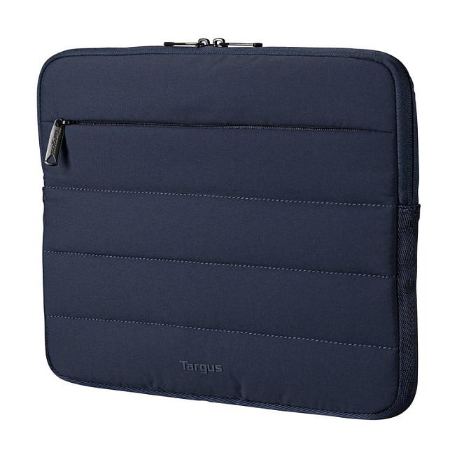 Çantë për Laptop Targus TBS97602GL, 13–14", Puffer Sleeve, Poliester, Xhep i Përparmë, Mbyllje me Dy Zinxhirë – Blu e Errët - 5