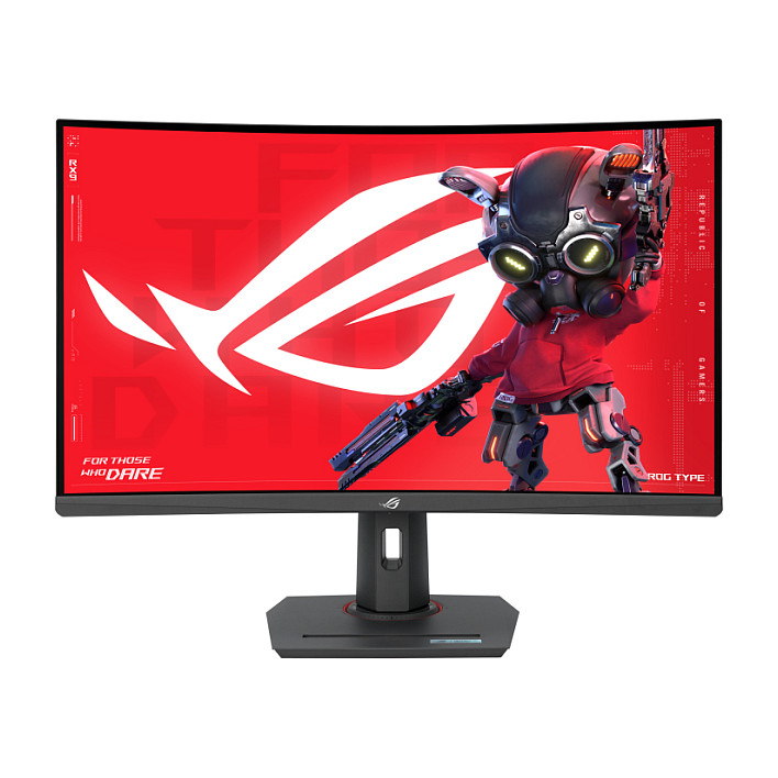Monitor Gaming i lakuar ASUS ROG Strix XG32WCMS / 31.5" Quad HD Fast VA 280 Hz 1 ms Curved / HDMI DP / e zezë - 1