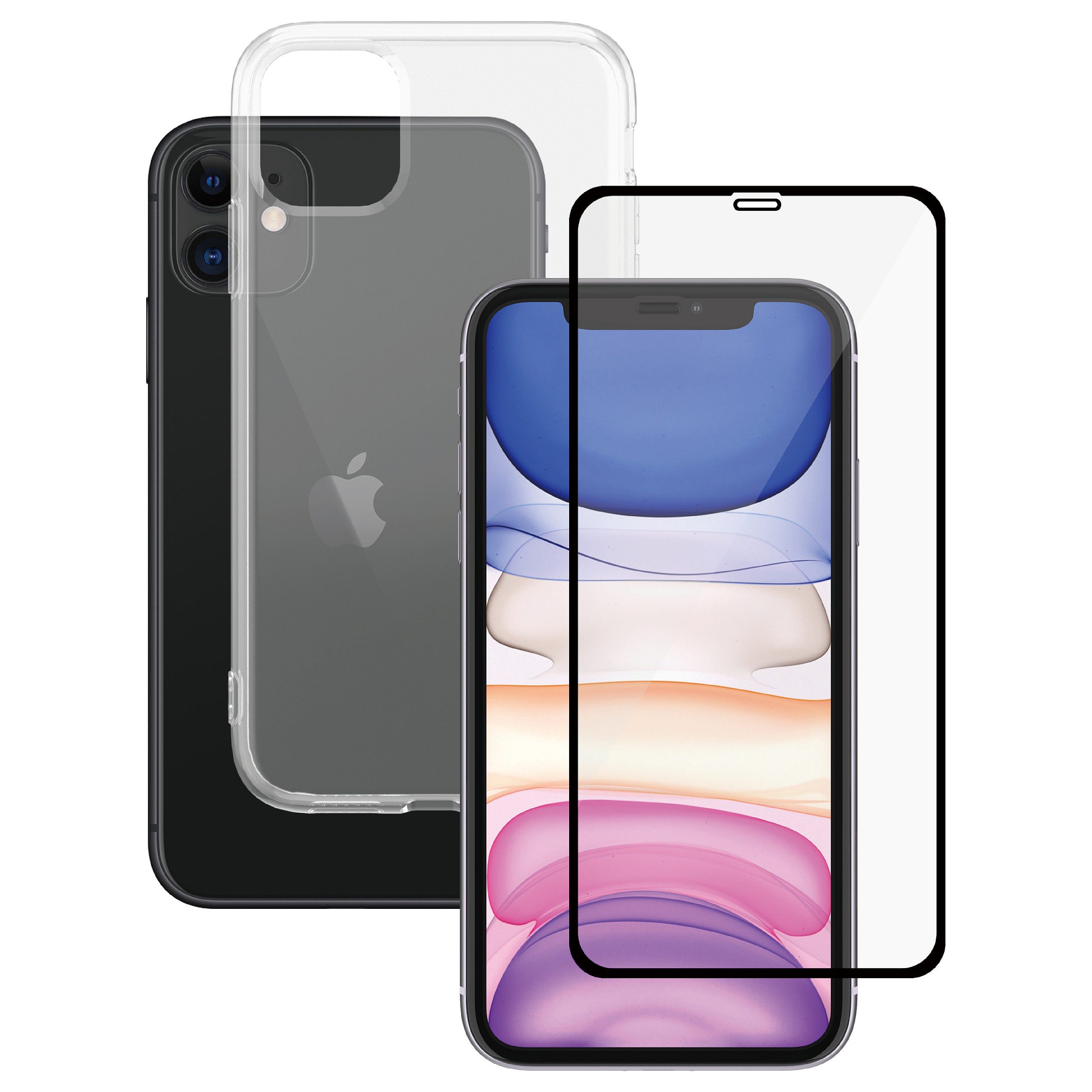 Aksesorë për telefon SAFE by PanzerGlass 2-in-1 Screen Protector for Apple iPhone 11 / Bulk Pack - 1