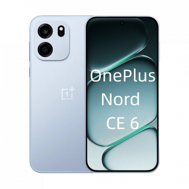 Telefon Android OnePlus Nord CE 6 5G / Snapdragon 7s Gen 4 / 8GB / 256GB / 6.78" AMOLED / 144Hz / 50MP – Blu