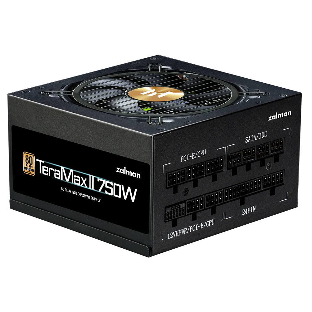 Furnizues Energjie Zalman TeraMax TMX2 / 750W / ATX 3.0 / 80 PLUS Gold - Zezë - 2
