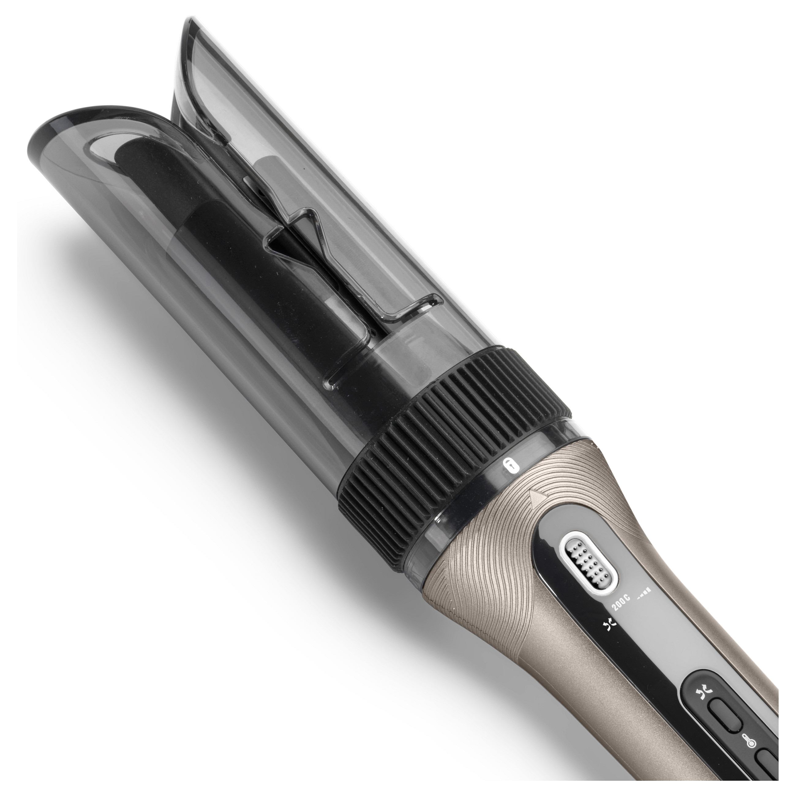 Stilues për flokë për kaçurrela BaByliss Style Secret Air C6688E / Auto-Curl / Ceramic 25mm / 4 Temperatura / 15–25s / 3 Drejtime – Gri/Zezë - 6