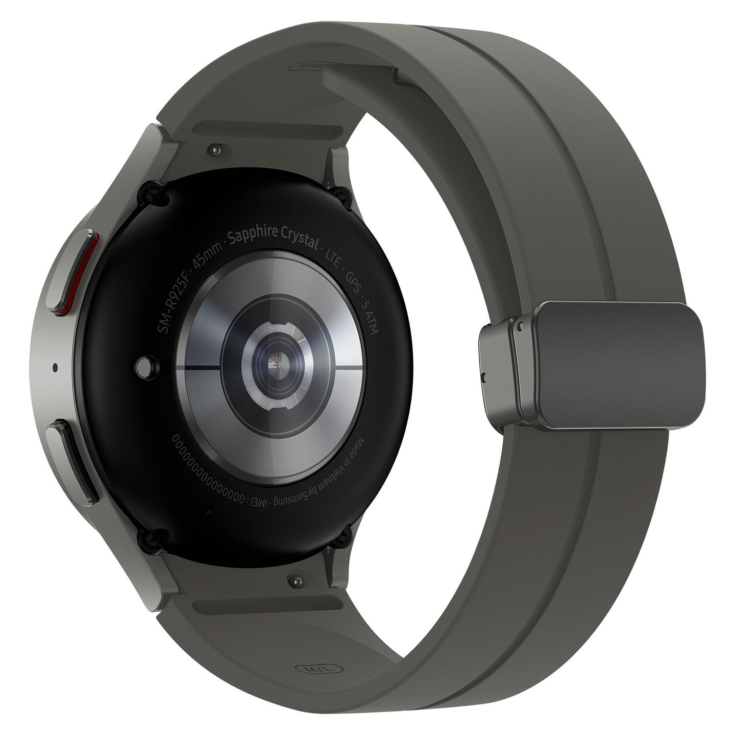 Orë e Mençur Samsung Galaxy Watch5 Pro, 45 mm, Super AMOLED, LTE, GPS, 16 GB - Gri e errët - 4