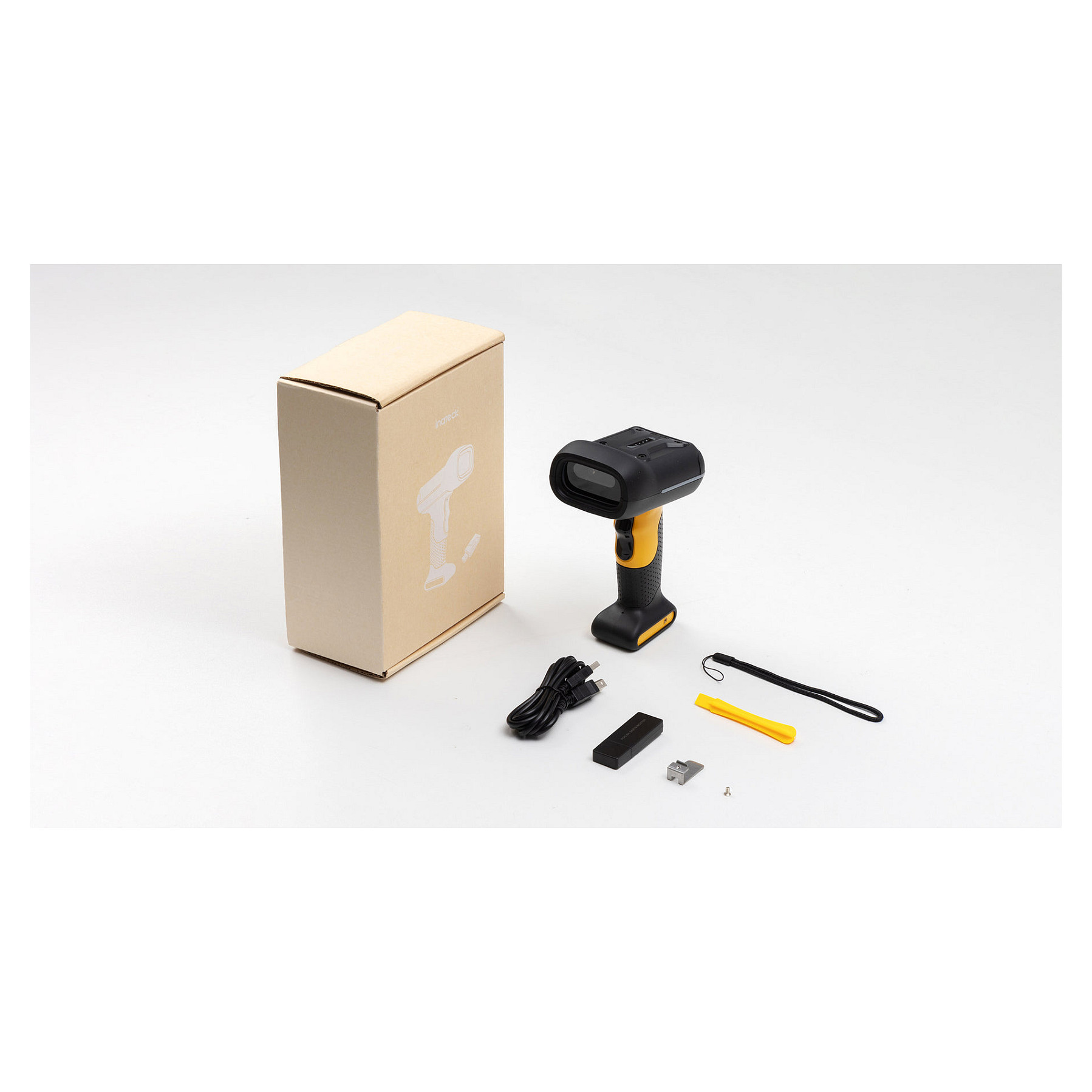 Skaner Inateck BCST-75 Barcode - Zezë/Verdhë - 8