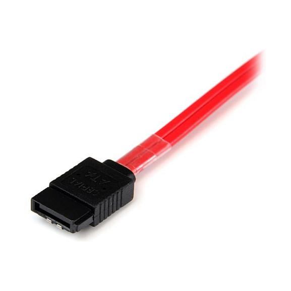 Kabllo StarTech Mini SAS SFF-8087 në 4× SATA 7-pin Reverse / 50cm – Kuqe/Zezë - 3