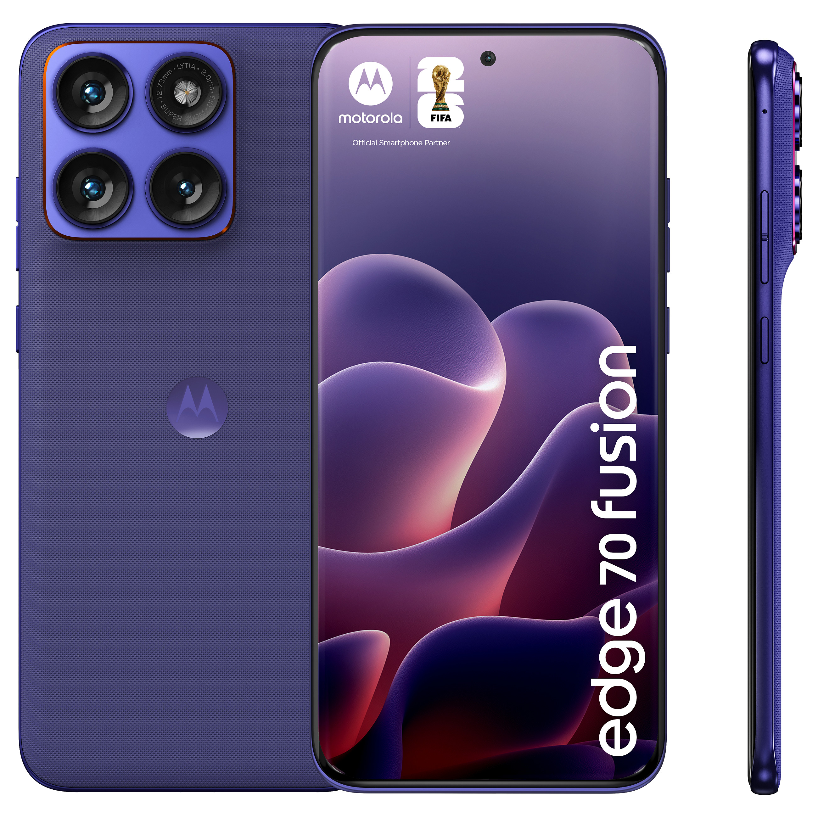 Telefon Motorola Edge 70 Fusion 8GB / 256GB - Orient Blue - 2