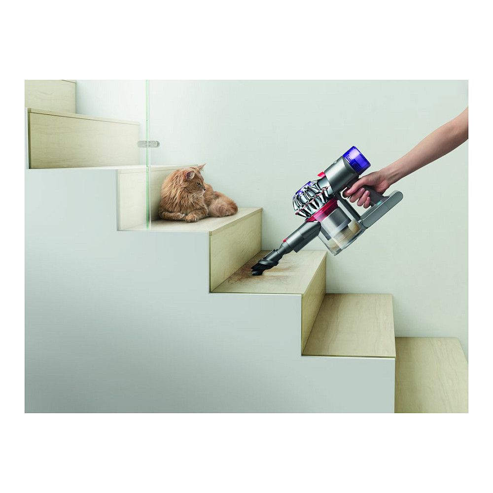 Fshesë me Vakum Dyson V8 Advanced / 130AW / 40min / 0.54L / 15 Cyclones / Motorbar / HEPA - Argjend/Vjollcë - 20