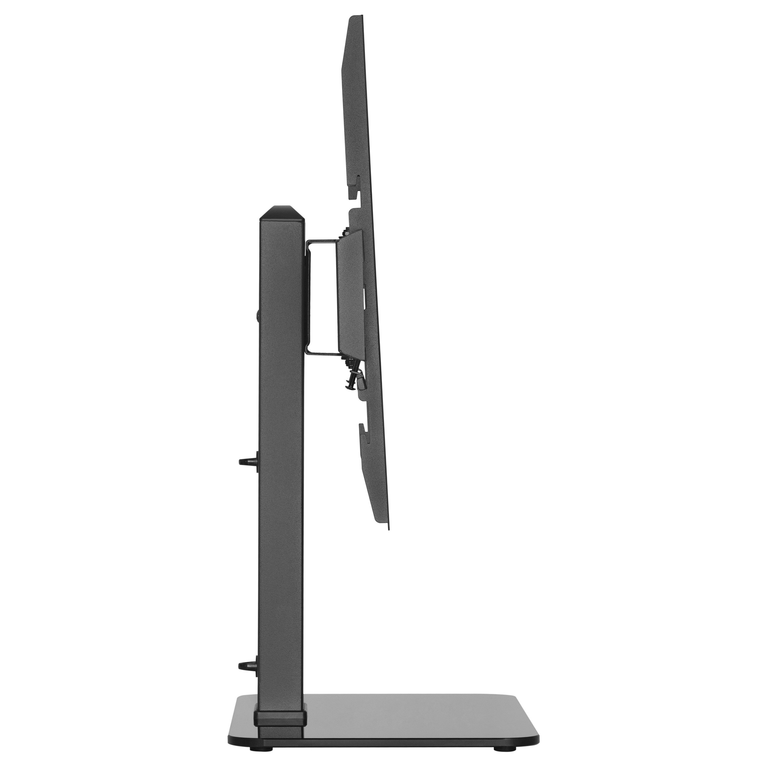 Mbajtëse tavoline për TV EQUIP / 32″–55″ / deri në 40 kg / e Rrotullueshme / Lartësi të rregullueshme - Zezë - 3