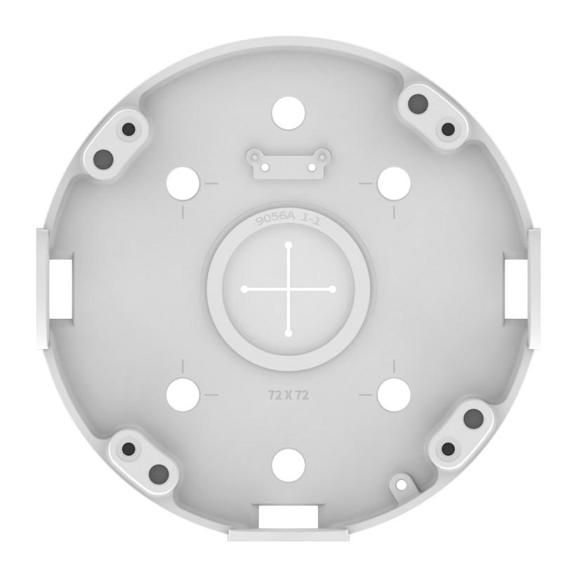 Mbajtëse për Kamera Sigurie Hanwha Wisenet SBP-300CMW1, Ceiling Mount, Ø180 × 358.5 mm, Aluminium - Bardhë - 2