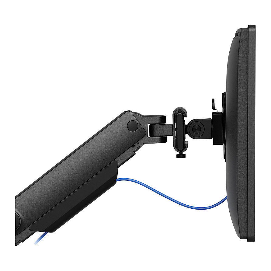 Mbajtëse për Monitor Neomounts / 2 Monitorë / 24"-34" / 11kg për Monitor / VESA 75x75-100x100 / Full Motion / Gas Spring / Tavolinë - Zezë - 12