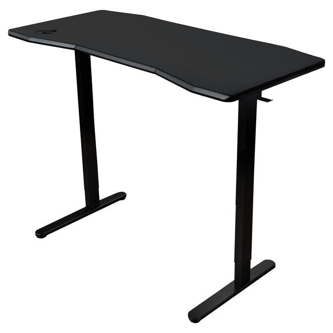 Tavolinë Gaming Nitro Concepts D16M Carbon / 160 × 80 cm / 72.5-82.5 cm / 80 kg – Zezë