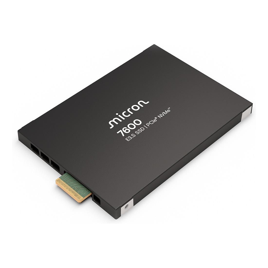 SSD e Brendshme Micron 7600 PRO, 7.68TB, U.2 15mm, PCIe 5.0 x4, NVMe, 12000MB/s Read, 7000MB/s Write, 1 DWPD, Enterprise