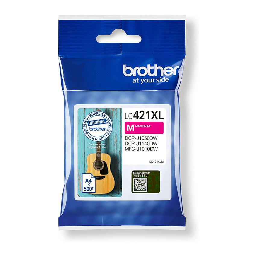 Ink Brother LC-421XLM, 500 faqe - Rozë - 1