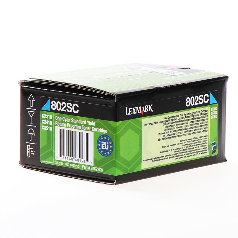 Toner Lexmark 802SC / XL – Blu - 1