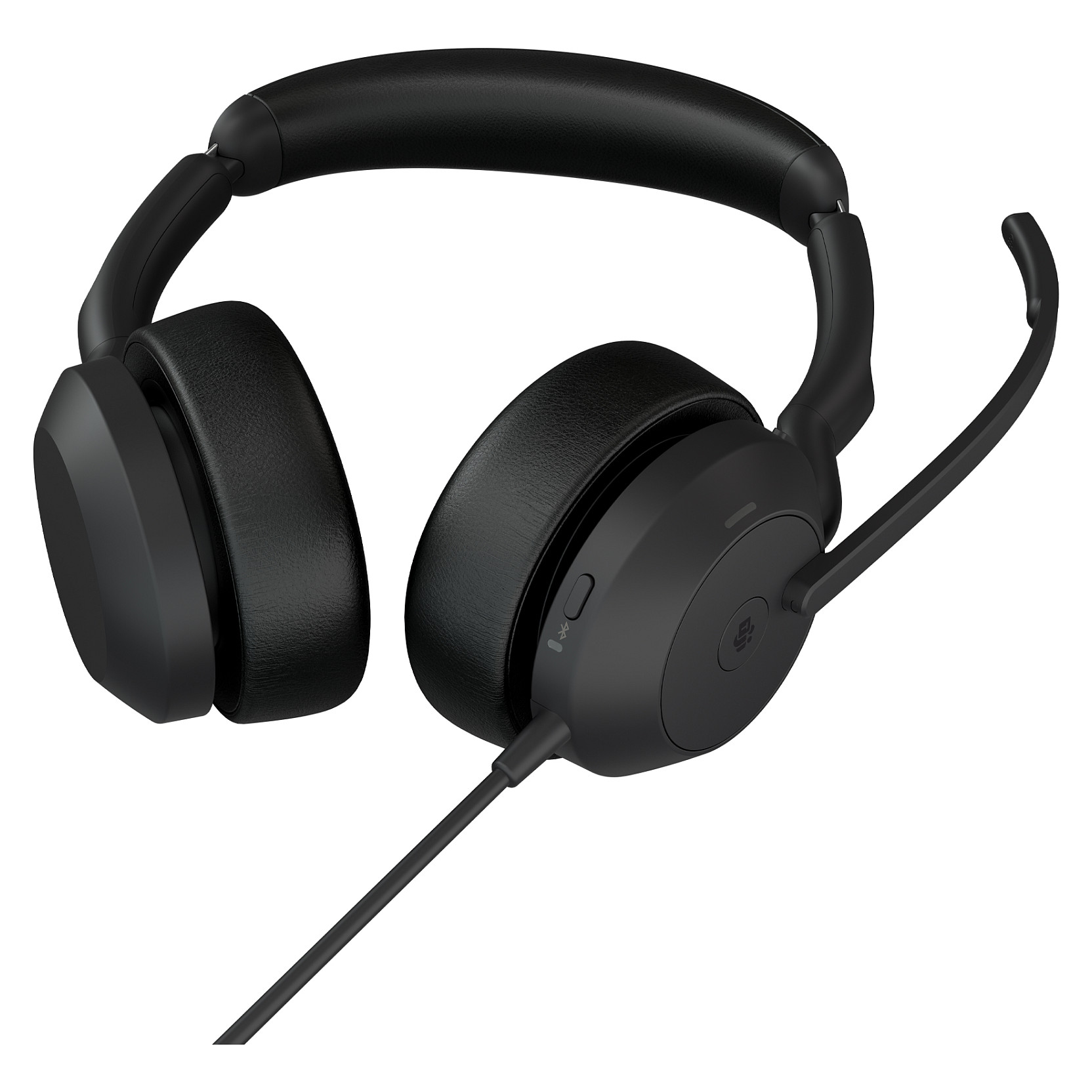 Kufje me kabllo Jabra Evolve2 50 MS Stereo - Zezë - 3