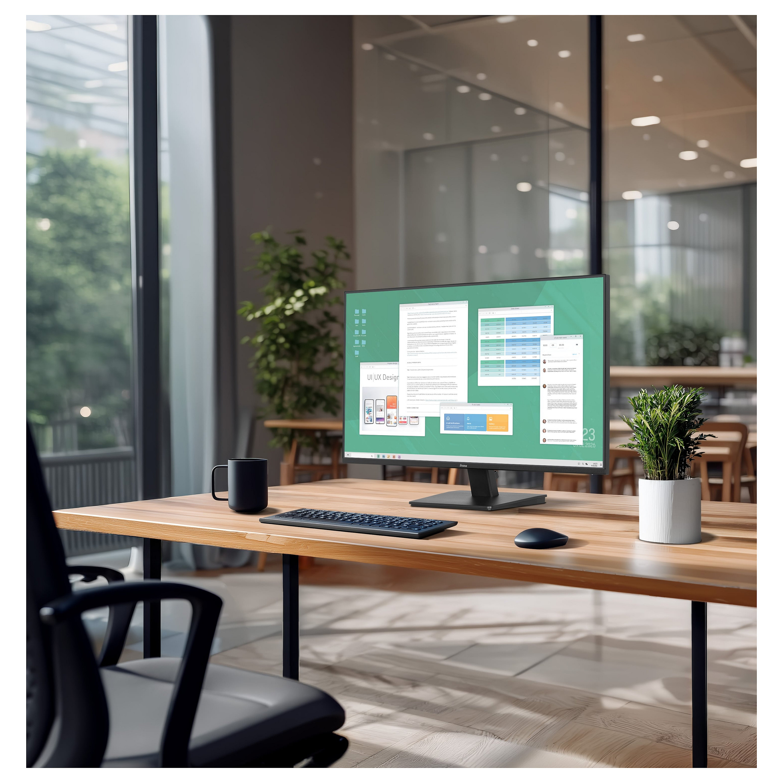Monitor IIYAMA X2791HS-B1 / 27"/ Full HD IPS LED / 120Hz / 1ms / HDMI+DP - Zezë - 2