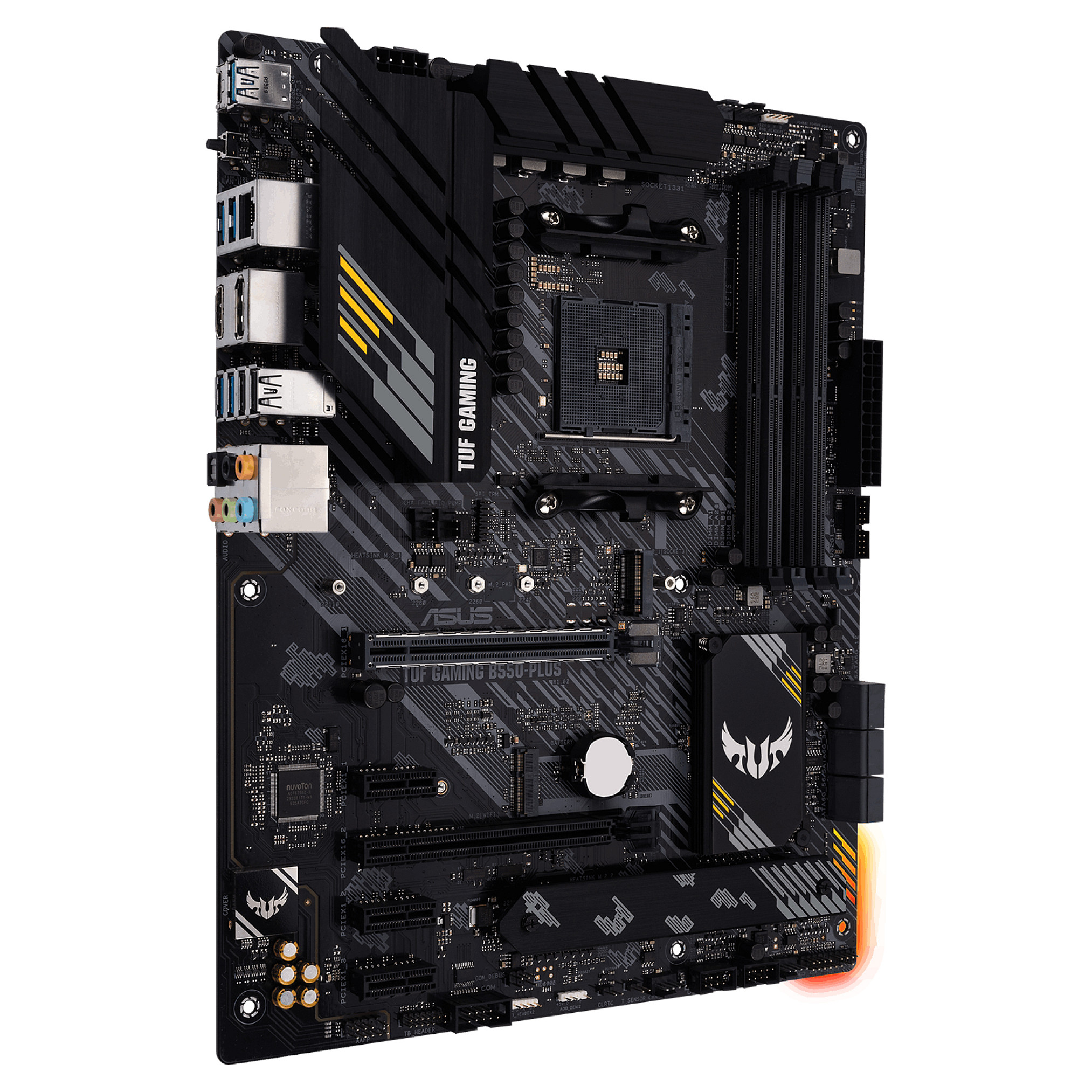 Pllakë Amë AMD AM4 ASUS TUF Gaming B550-PLUS / DDR4 / HDMI+DP - 2