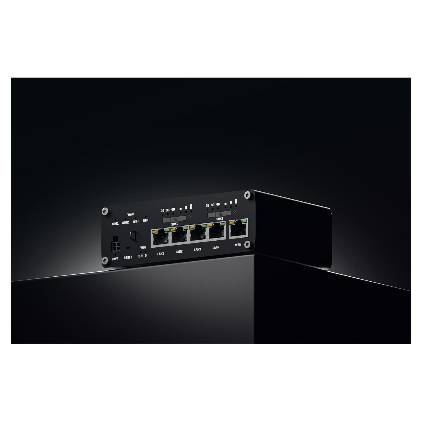 Ruter Industrial Teltonika RUTX12, Dual 4G LTE Cat 6, Dual SIM, Wi-Fi 5 Dual-Band, 5x Gigabit Ethernet, GPS, Bluetooth - Zezë - 7