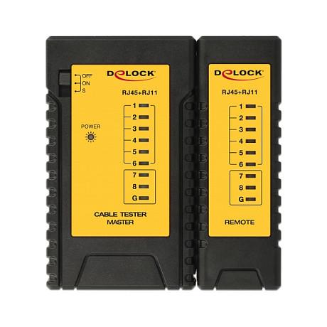Set Veglash për Kabllo Rrjeti DeLOCK 86696, RJ-45, RJ-11, RJ-12, me Testues Rrjeti - 5