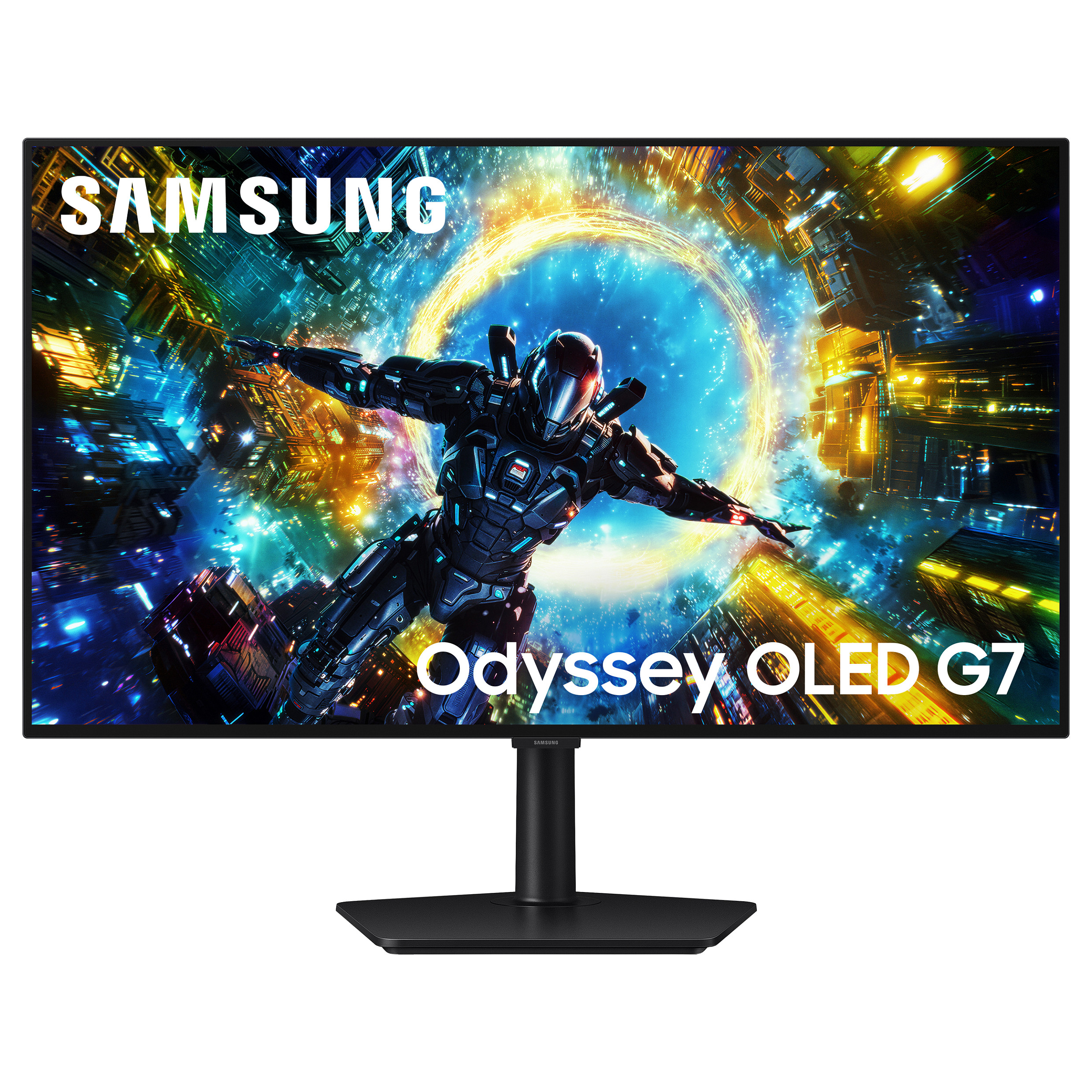 Monitor Gaming Samsung Odyssey G7 G73SH / 32" / 4K UHD OLED / 240Hz / 0.03ms / HDMI+DisplayPort - Zezë
