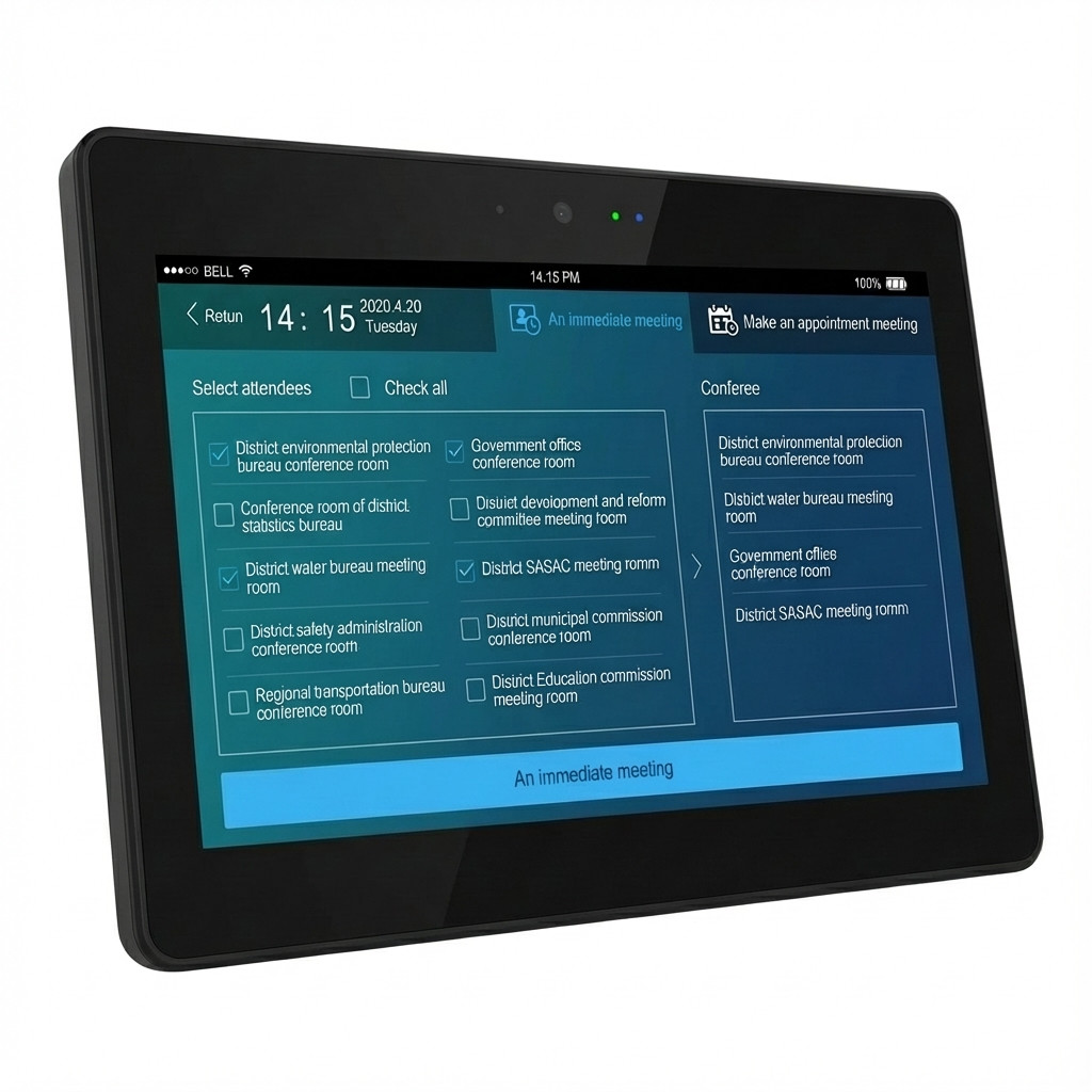 Tablet Android ALLNET  Meeting Room RGB LED / 13" / RK3399 / Android 10 / NFC & RFID –Zezë - 1