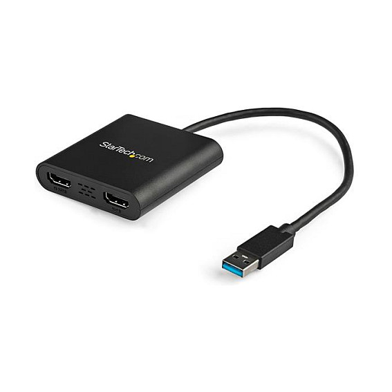 Adapter StarTech USB 3.0 to Dual HDMI –  4K 30Hz & 1080p  / USB-A / Windows - 1