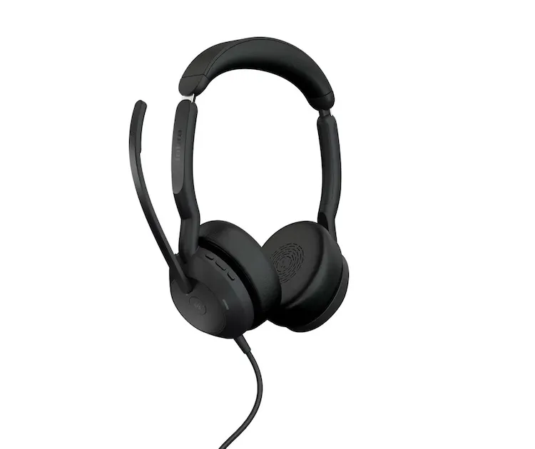Kufje me kabllo Jabra Evolve2 50 / USB-C / USB-A / Bluetooth / Business Headset / 4 Mikrofona – Zezë - 2