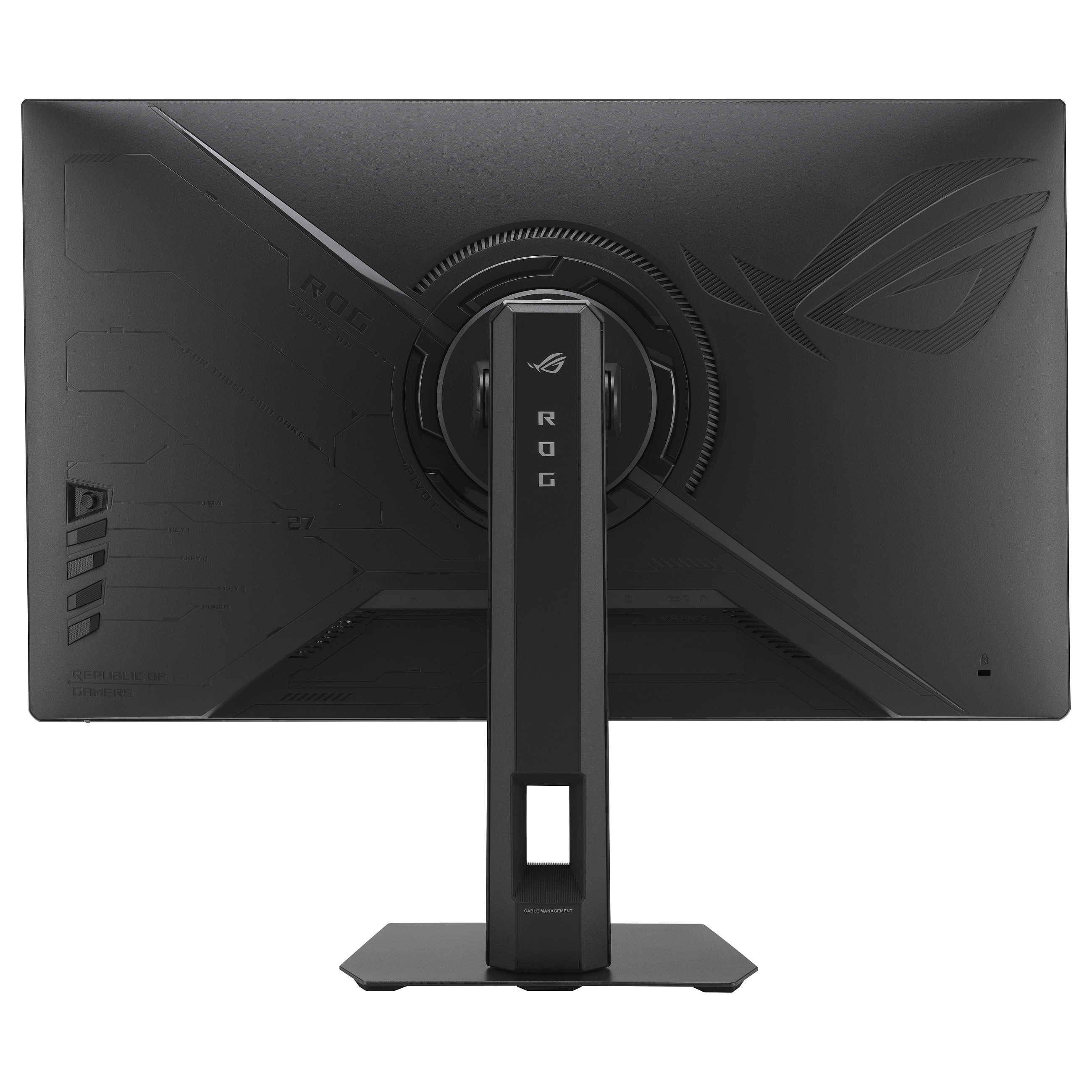 Monitor Gaming ASUS ROG Strix XG27ACMES / 27" / WQHD Fast IPS / 255Hz / 1ms / HDMI+DisplayPort+USB-C - Zezë - 9