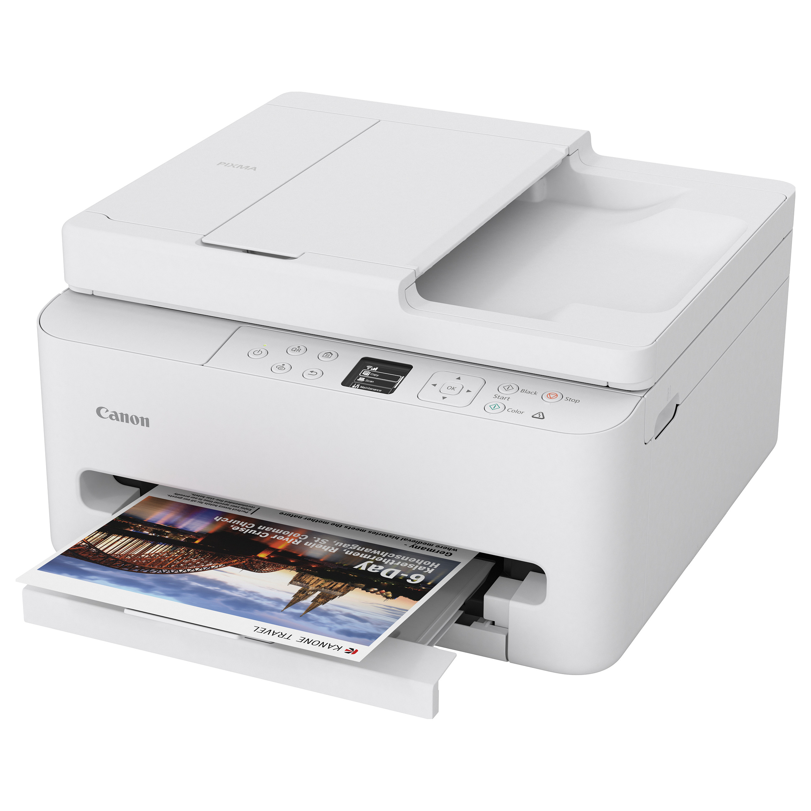 Printer Multifunksional Canon PIXMA TS7550i / 3‑in‑1 / 14ppm / Wi-Fi – Bardhë - 7