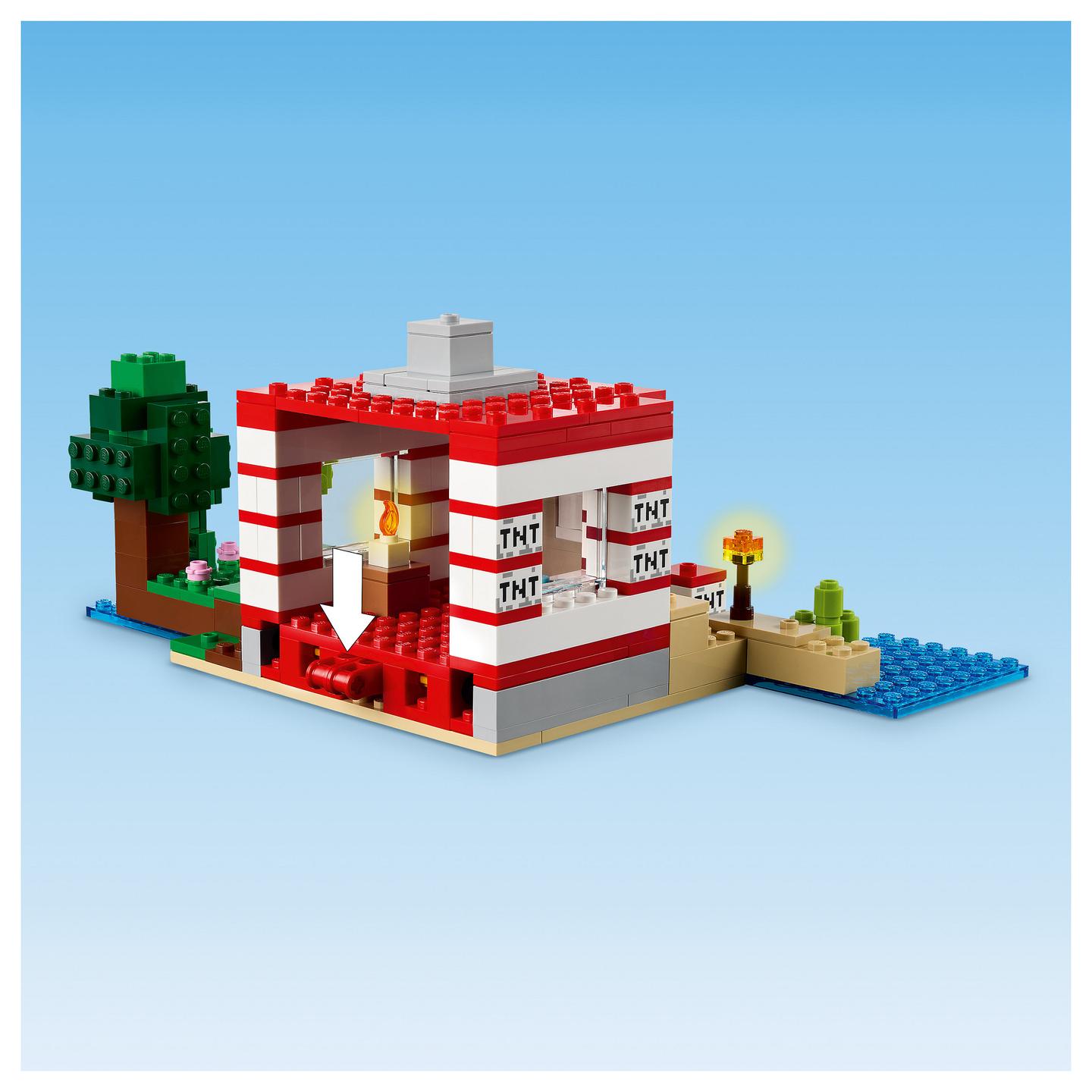 LEGO Minecraft The TNT Jungle House - 11