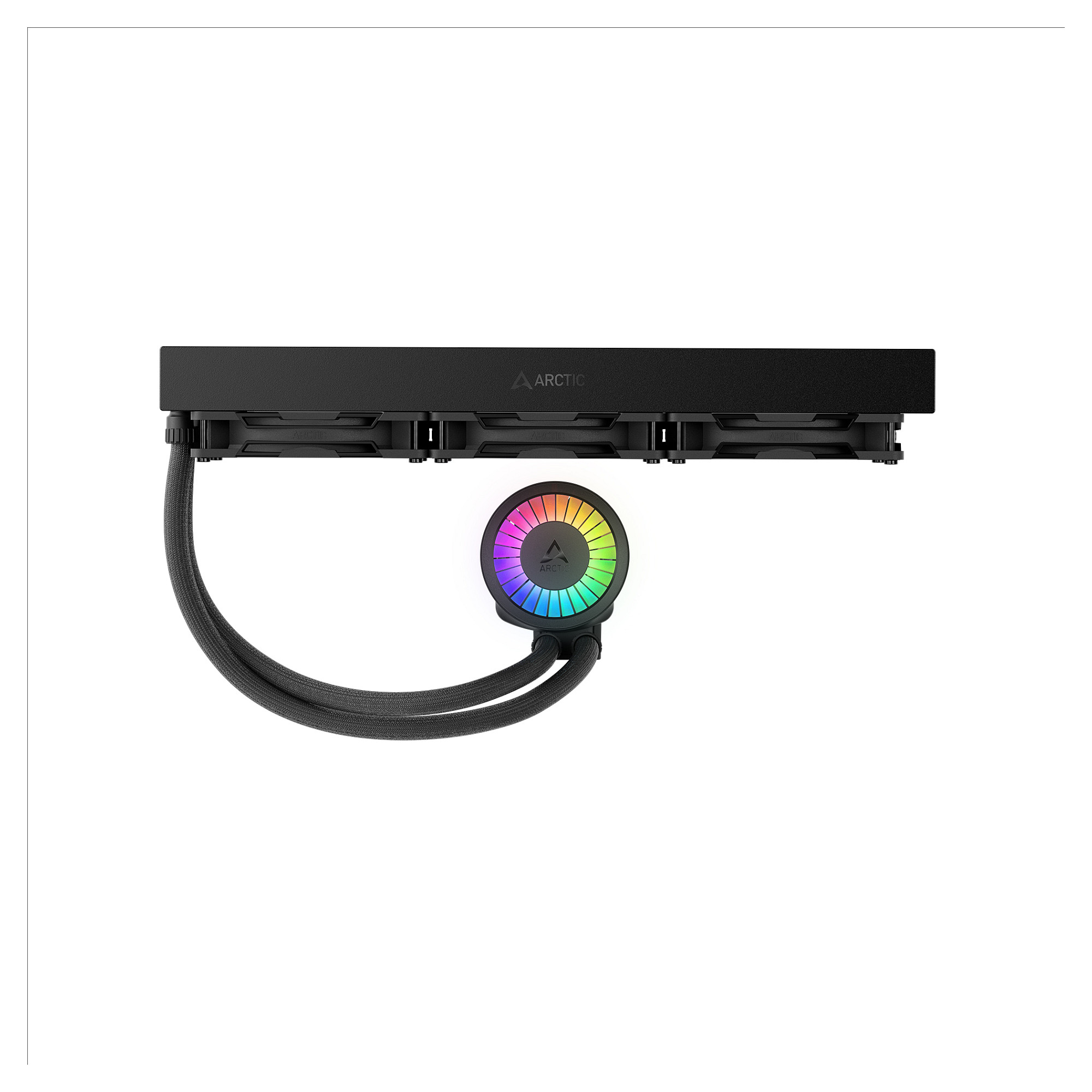 Ftohës për procesor ARCTIC Liquid Freezer III Pro 420 A-RGB / 420mm / AIO / ARGB - Zezë - 3